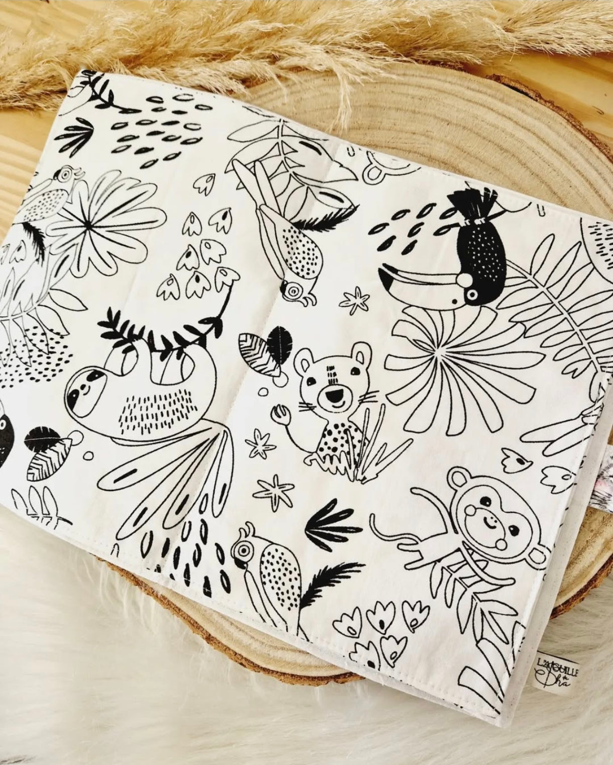 Cahier de coloriage lavable