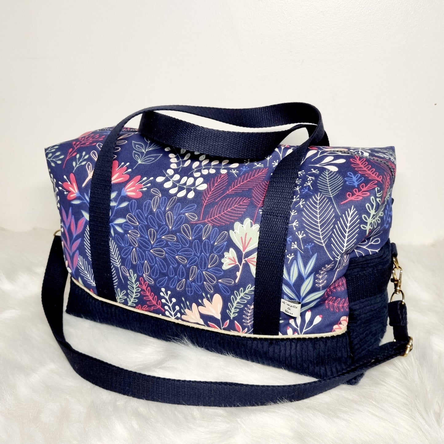 Sac à langer - Week-end - Voyage (Taille au choix) MODÈLE IMPRIMÉ