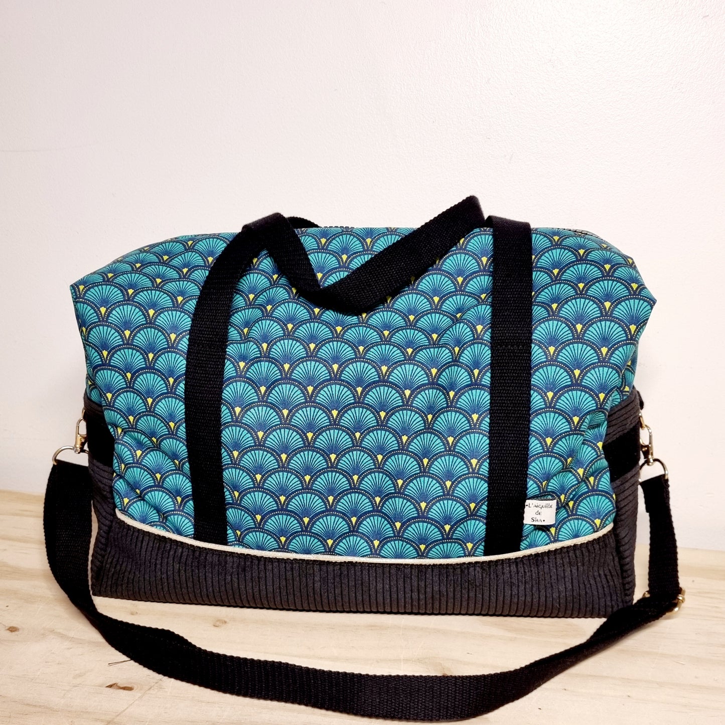 Sac à langer - Week-end - Voyage (Taille au choix) MODÈLE IMPRIMÉ