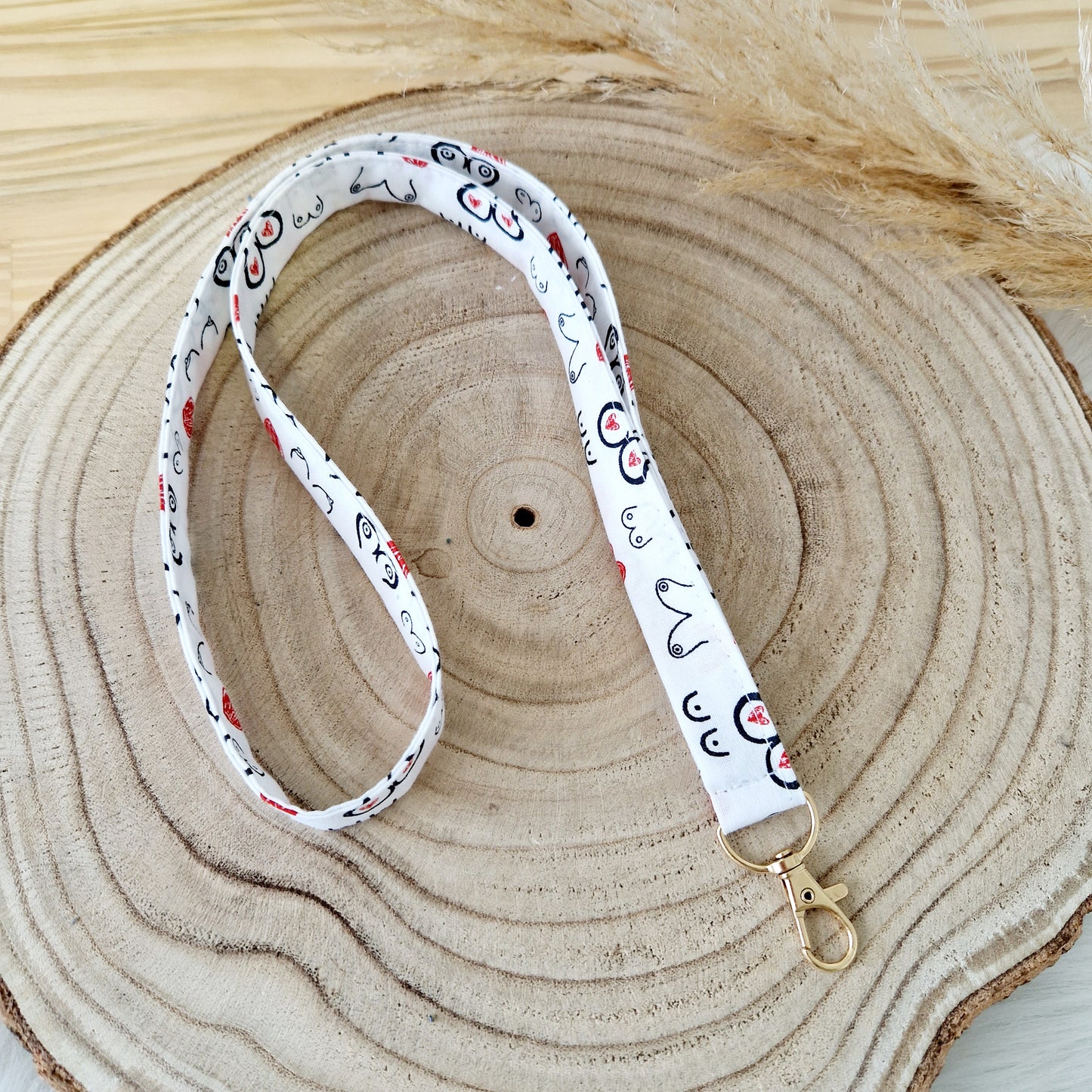 Tour de cou : Porte badge/ clés etc