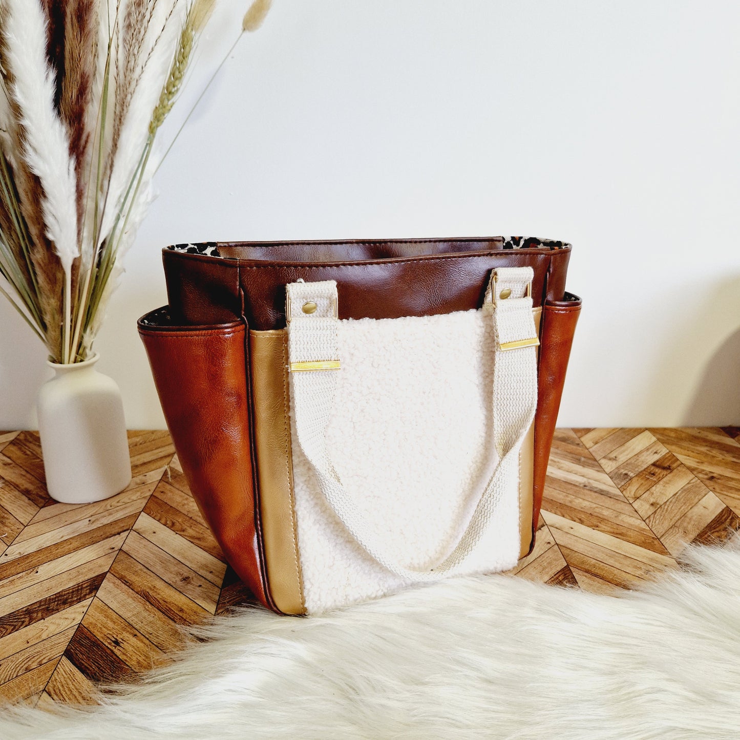 Sac à main Takahé Fauve *Modèle Unique*