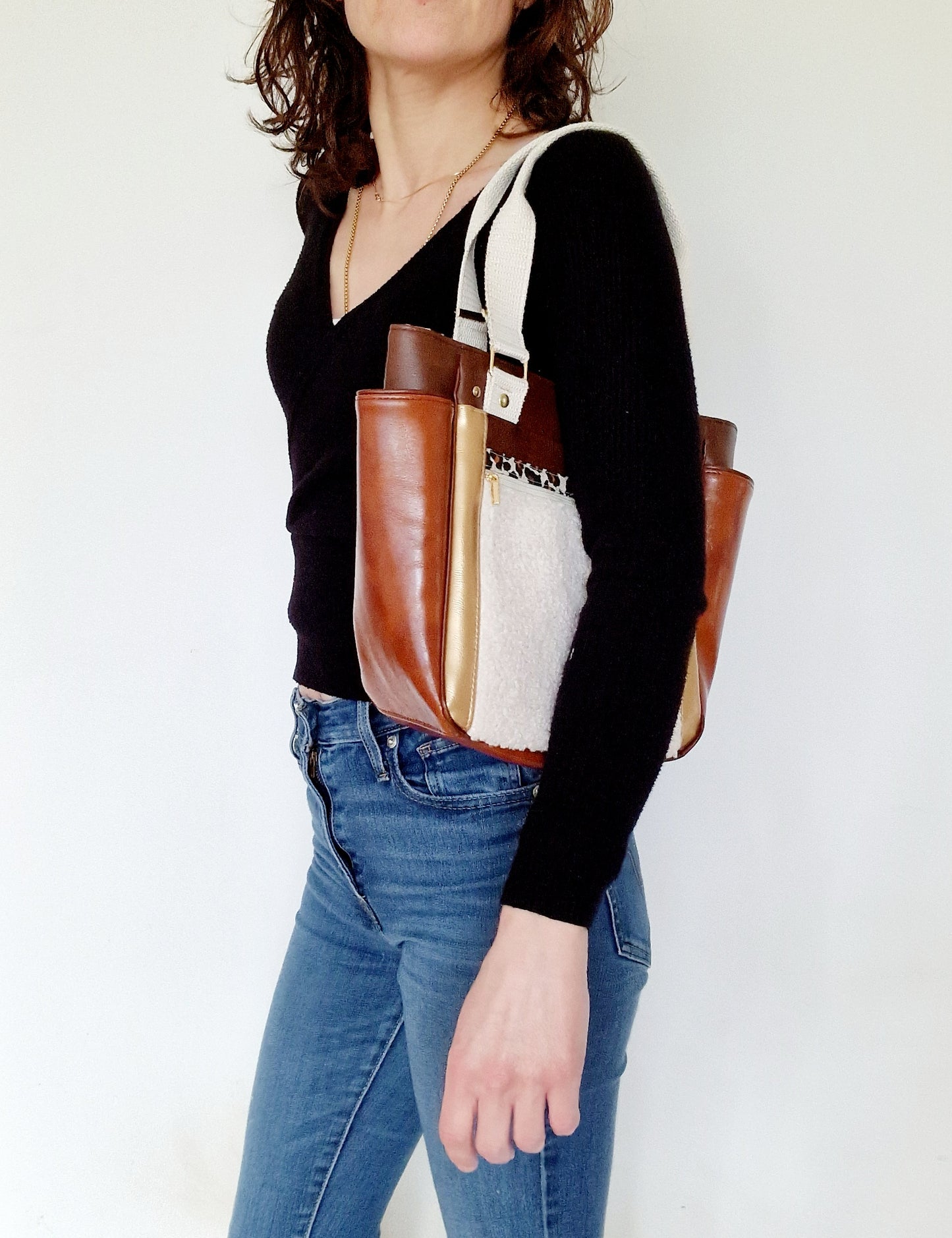 Sac à main Takahé Fauve *Modèle Unique*