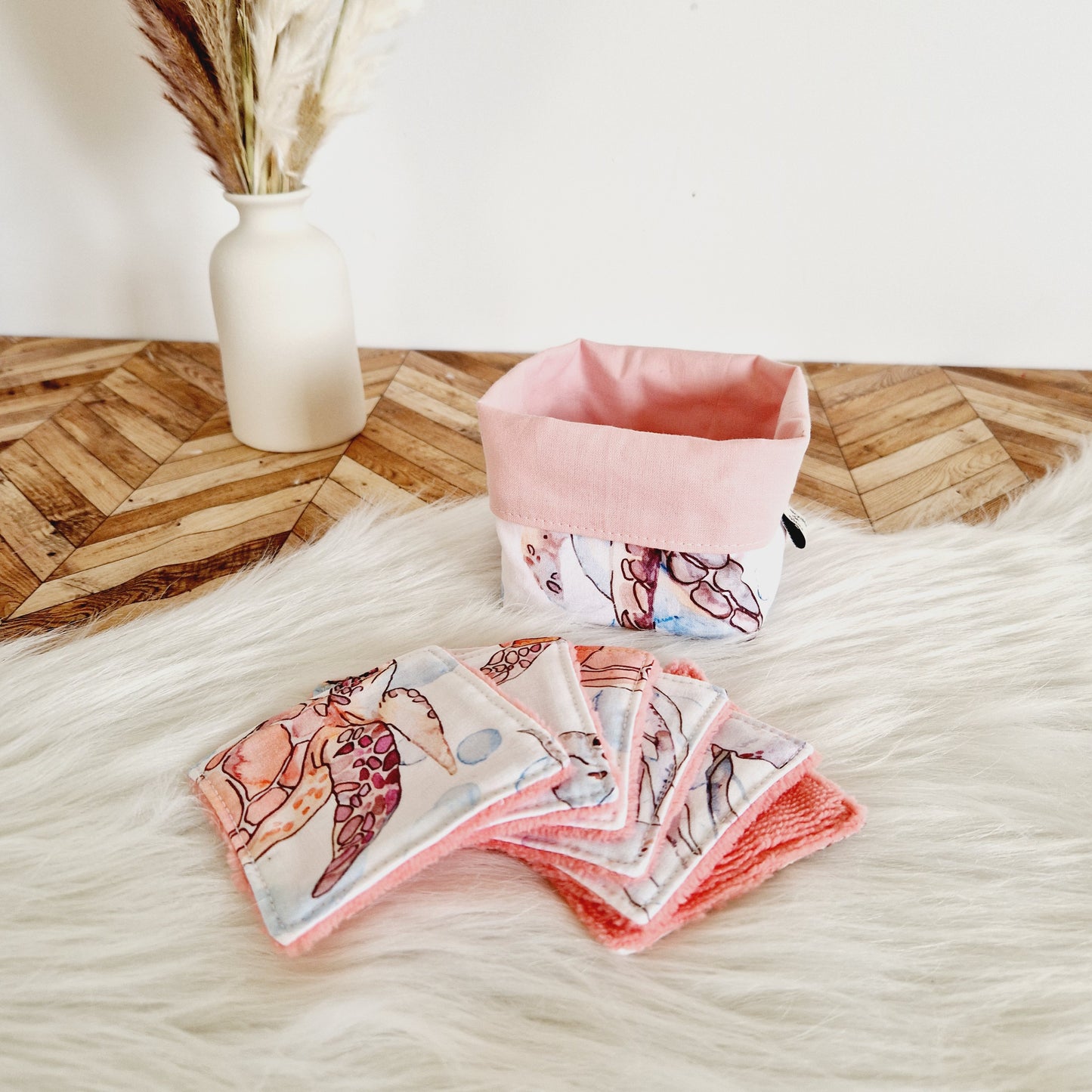 Lot 10 Lingettes démaquillantes avec ou sans panier
