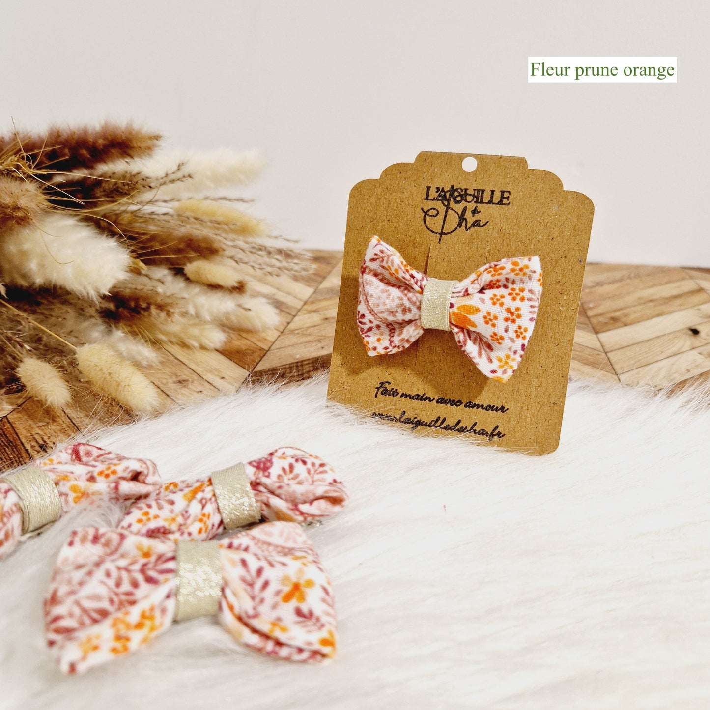 Barrettes double gaze de coton - 2 achetées, la 3ème à -30%