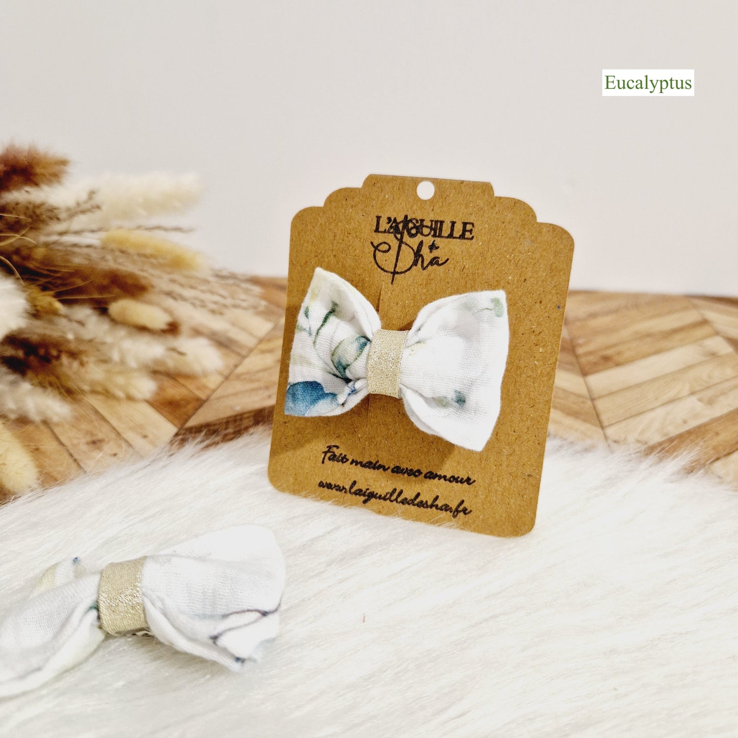 Barrettes double gaze de coton - 2 achetées, la 3ème à -30%