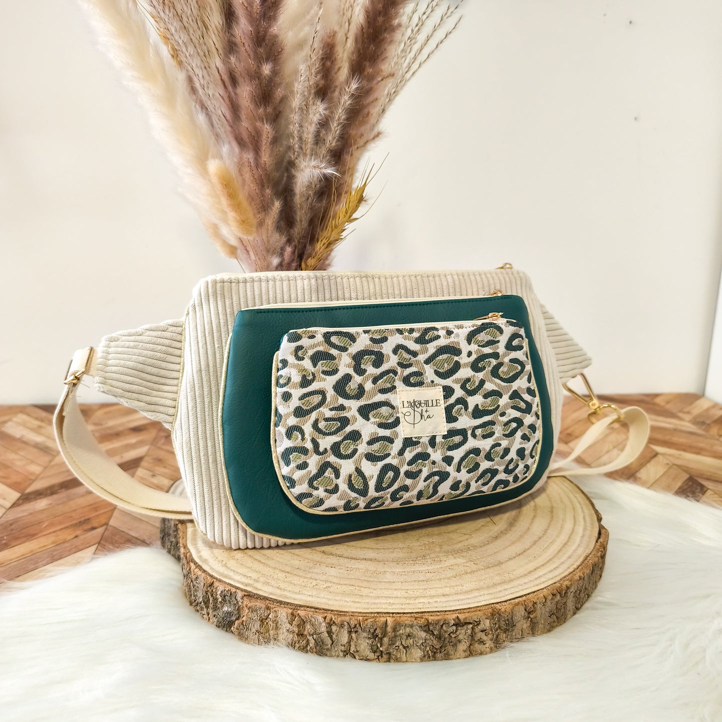 Banane Gaïa Leopard vert - Modèle prédéfini - Quantité limitée