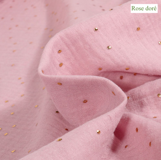 Barrettes double gaze de coton - 2 achetées, la 3ème à -30%