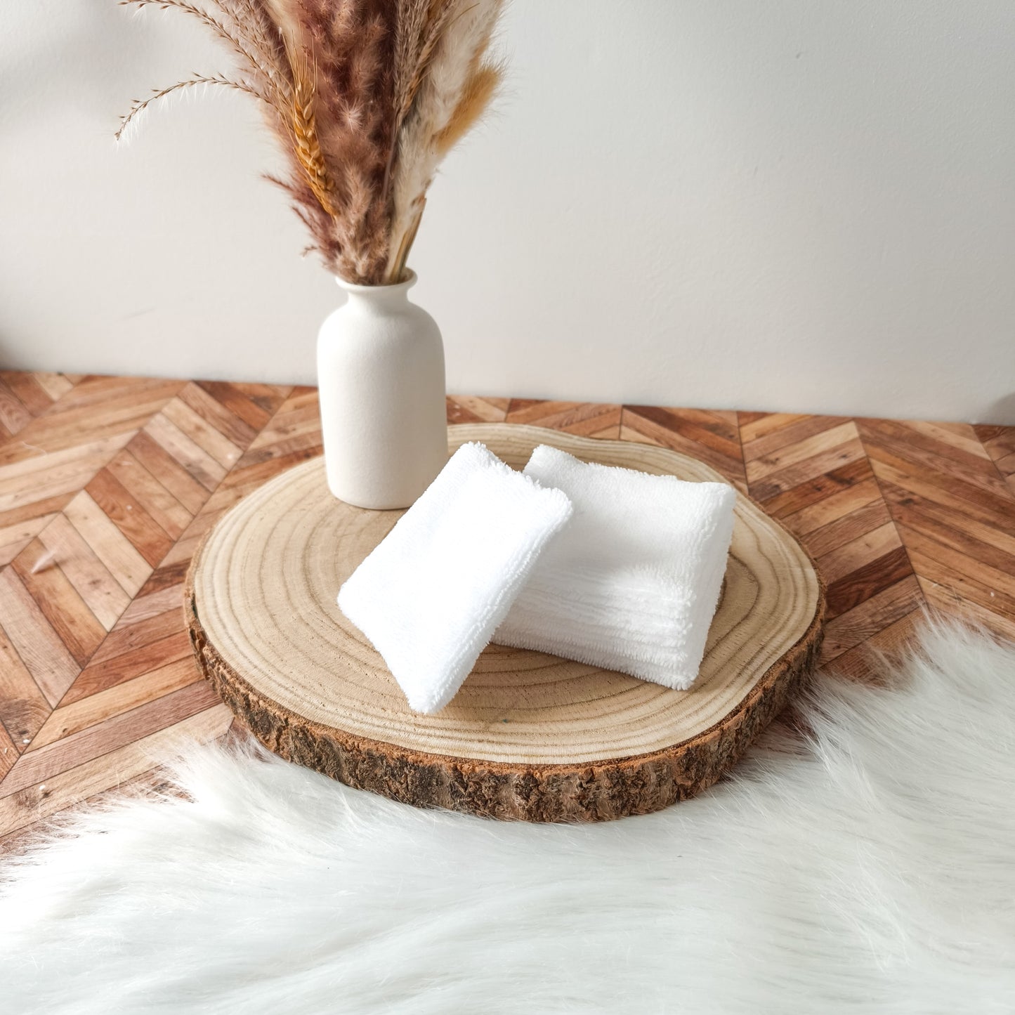 Lingettes Démaquillantes Lavables double face – Ultra Douces et Efficaces