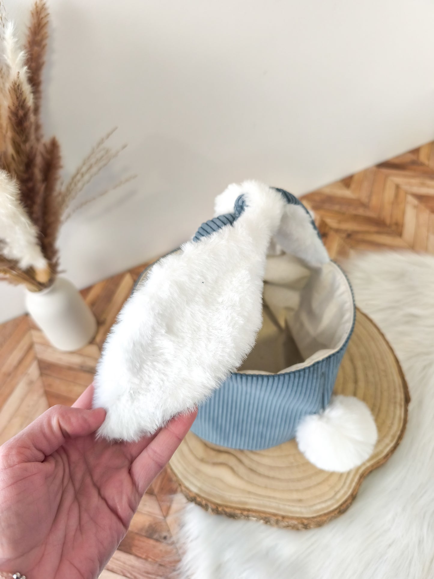 Panier lapin personnalisé