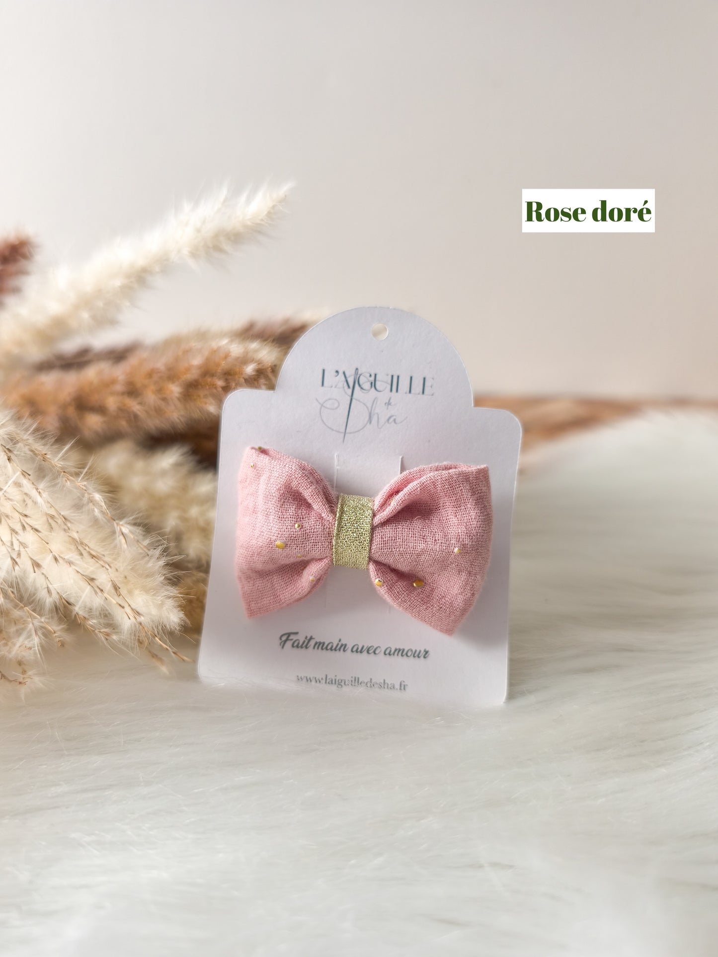 Barrettes double gaze de coton - 2 achetées, la 3ème à -30%
