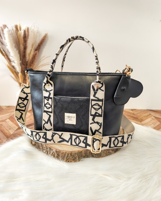 Cabas Chloé – Noir Profond