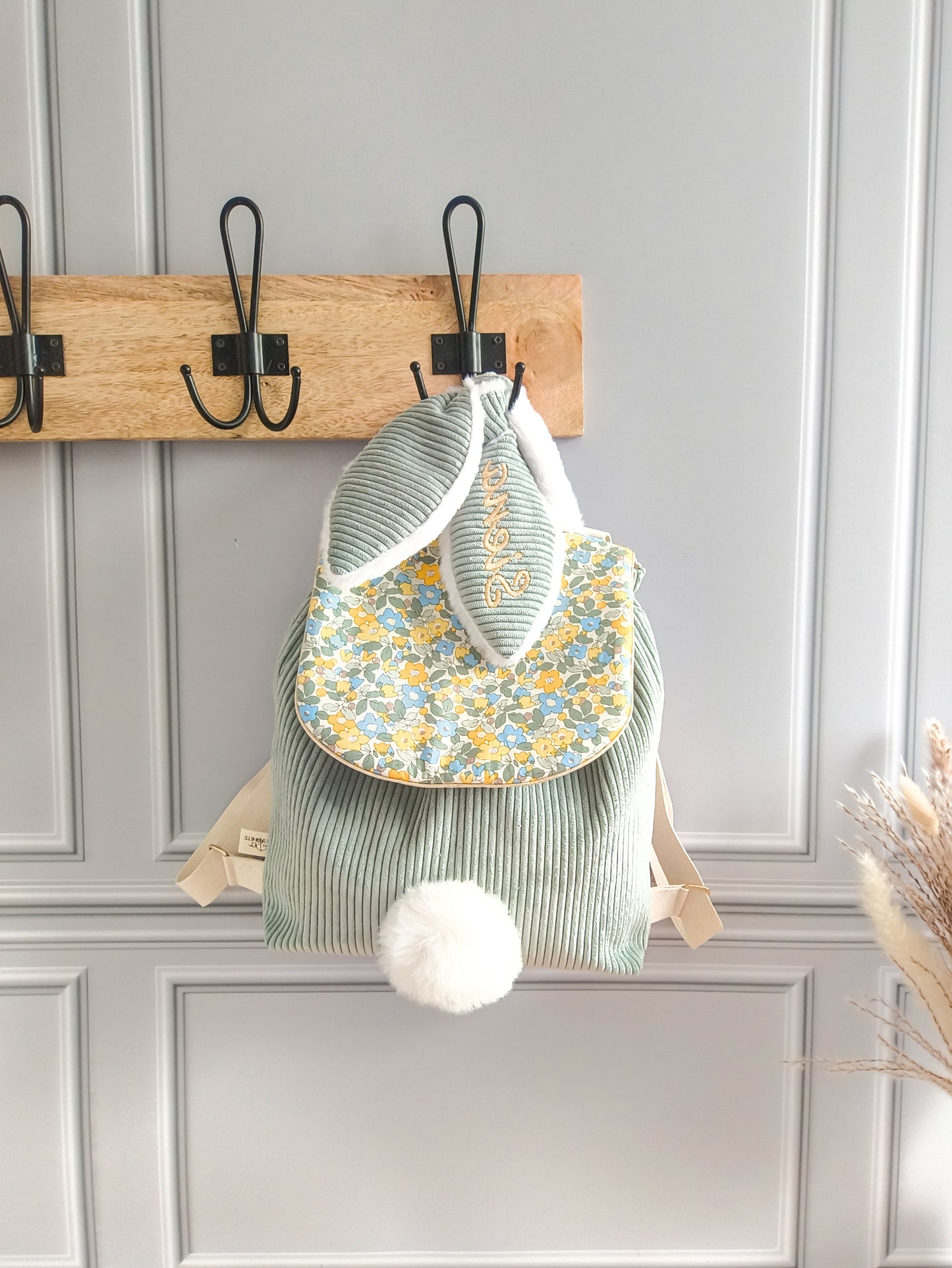 Le sac à dos lapin personnalisable - spécial rentrée des petits 🐰🎒