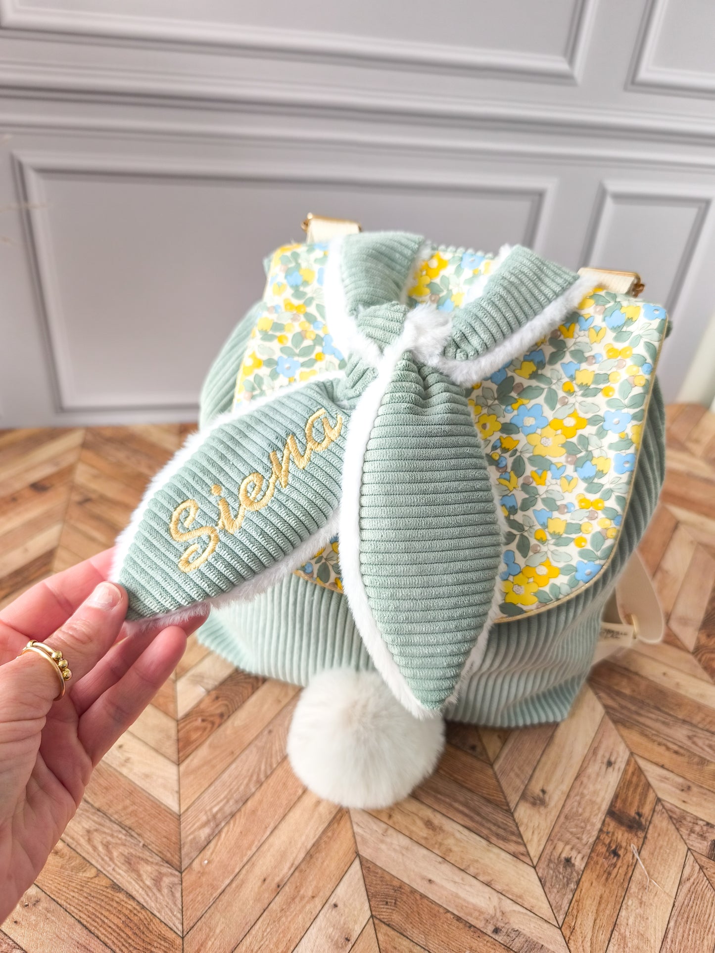 Le sac à dos lapin personnalisable - spécial rentrée des petits 🐰🎒