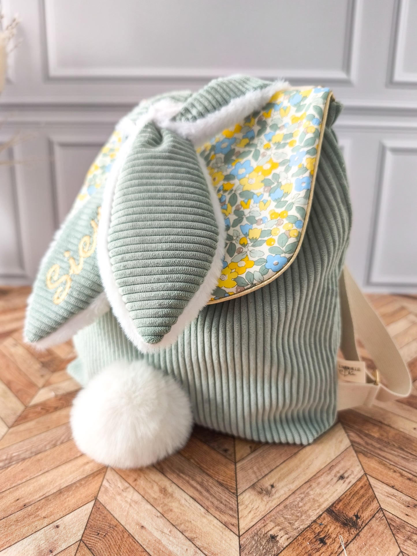 Le sac à dos lapin personnalisable - spécial rentrée des petits 🐰🎒