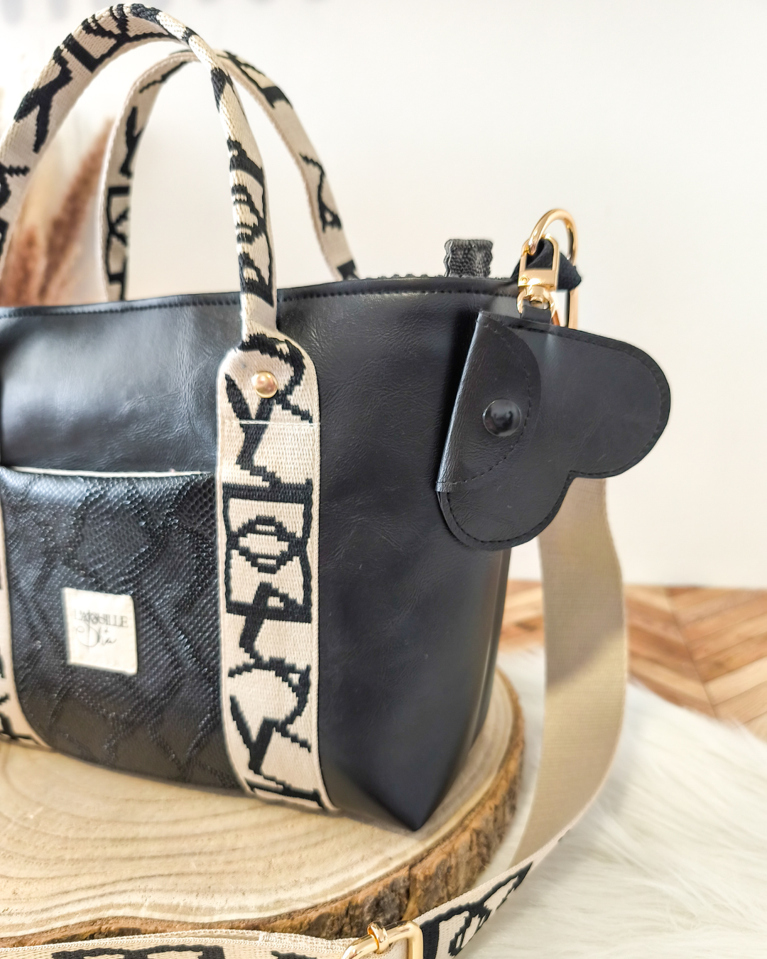 Cabas Chloé – Noir Profond