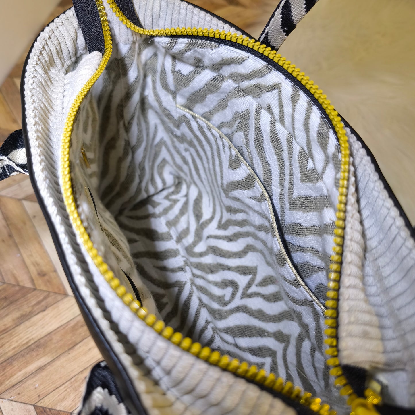 Cabas Chloé – Édition Zébrée - Modèle prédéfini et limité
