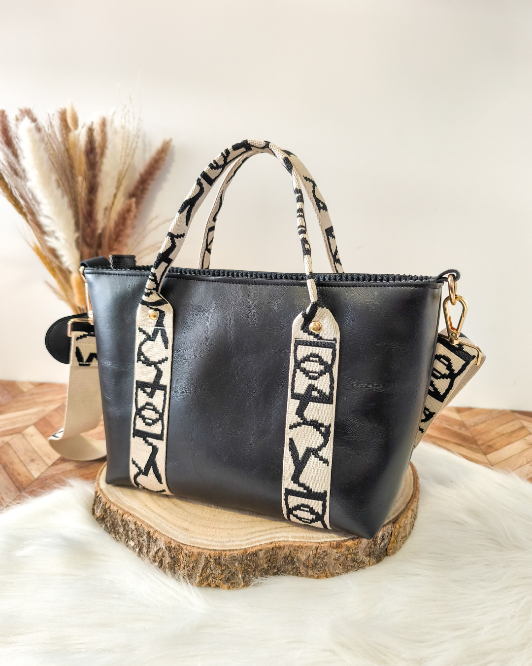 Cabas Chloé – Noir Profond