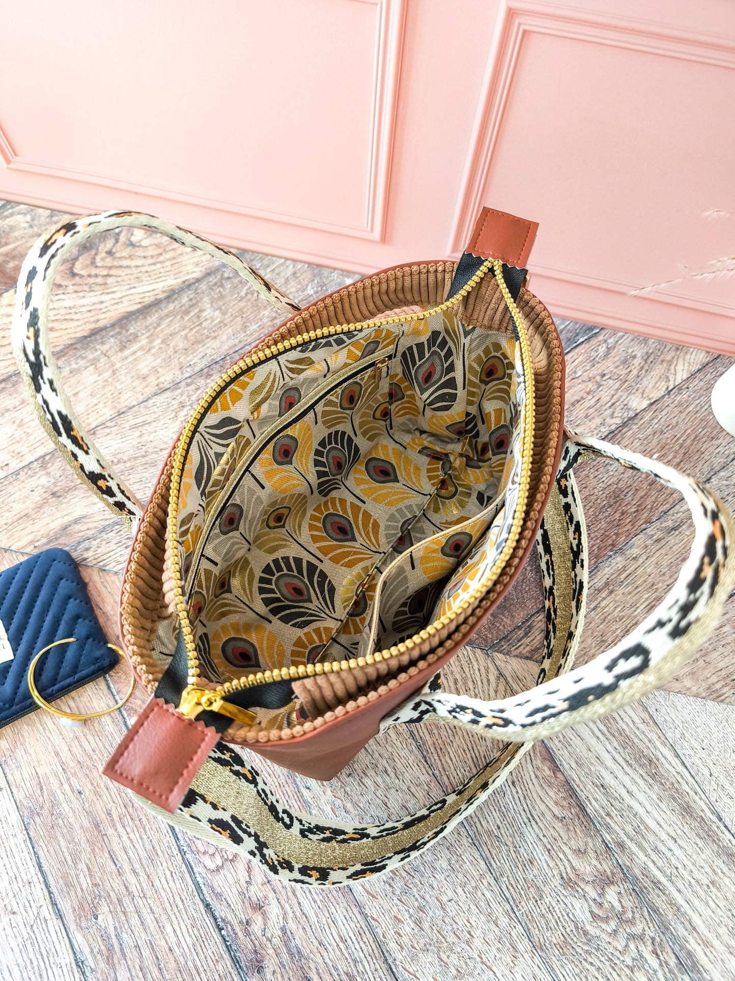 Cabas Chloé – Édition Acajou Doré