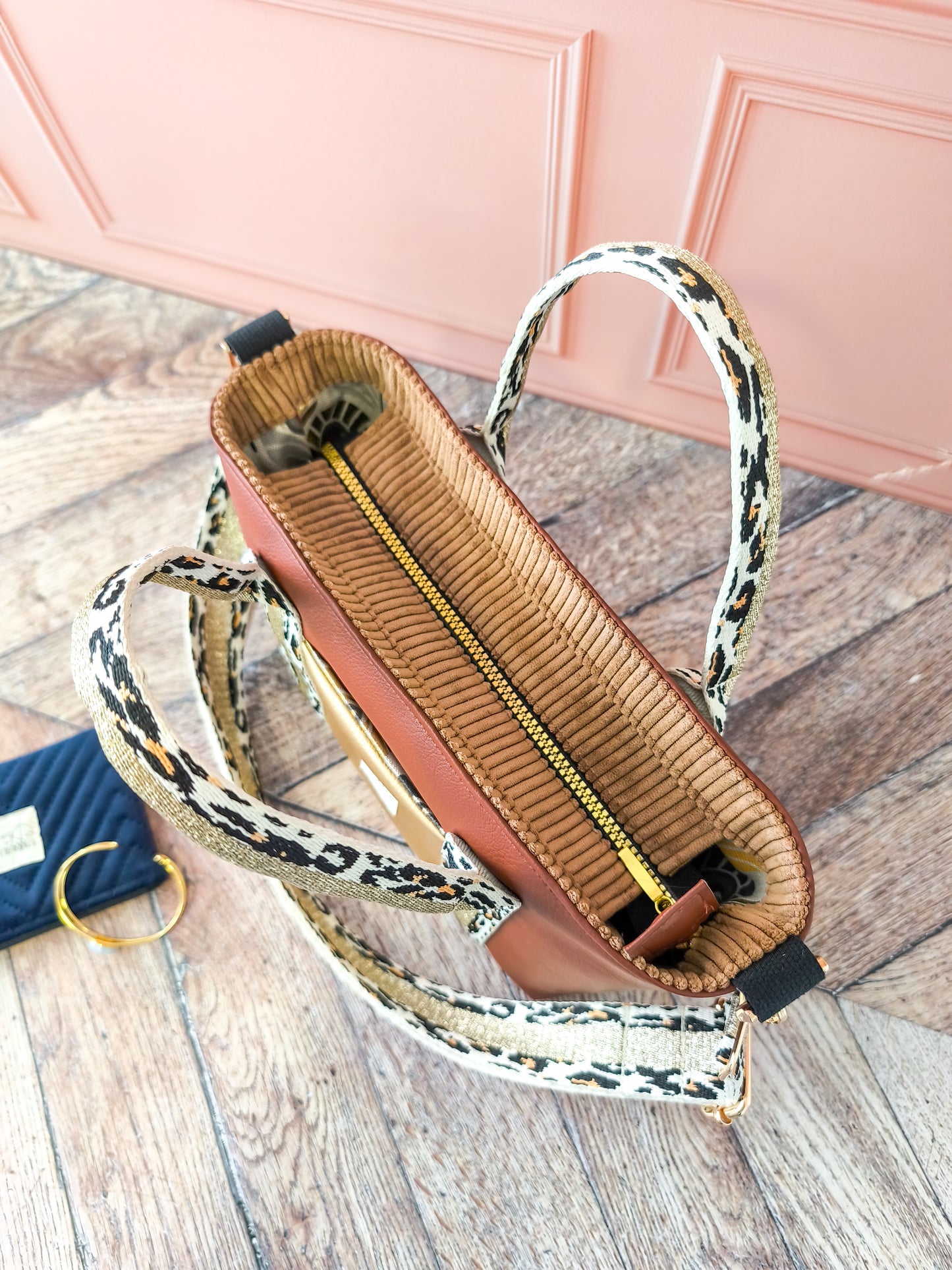 Cabas Chloé – Édition Acajou Doré