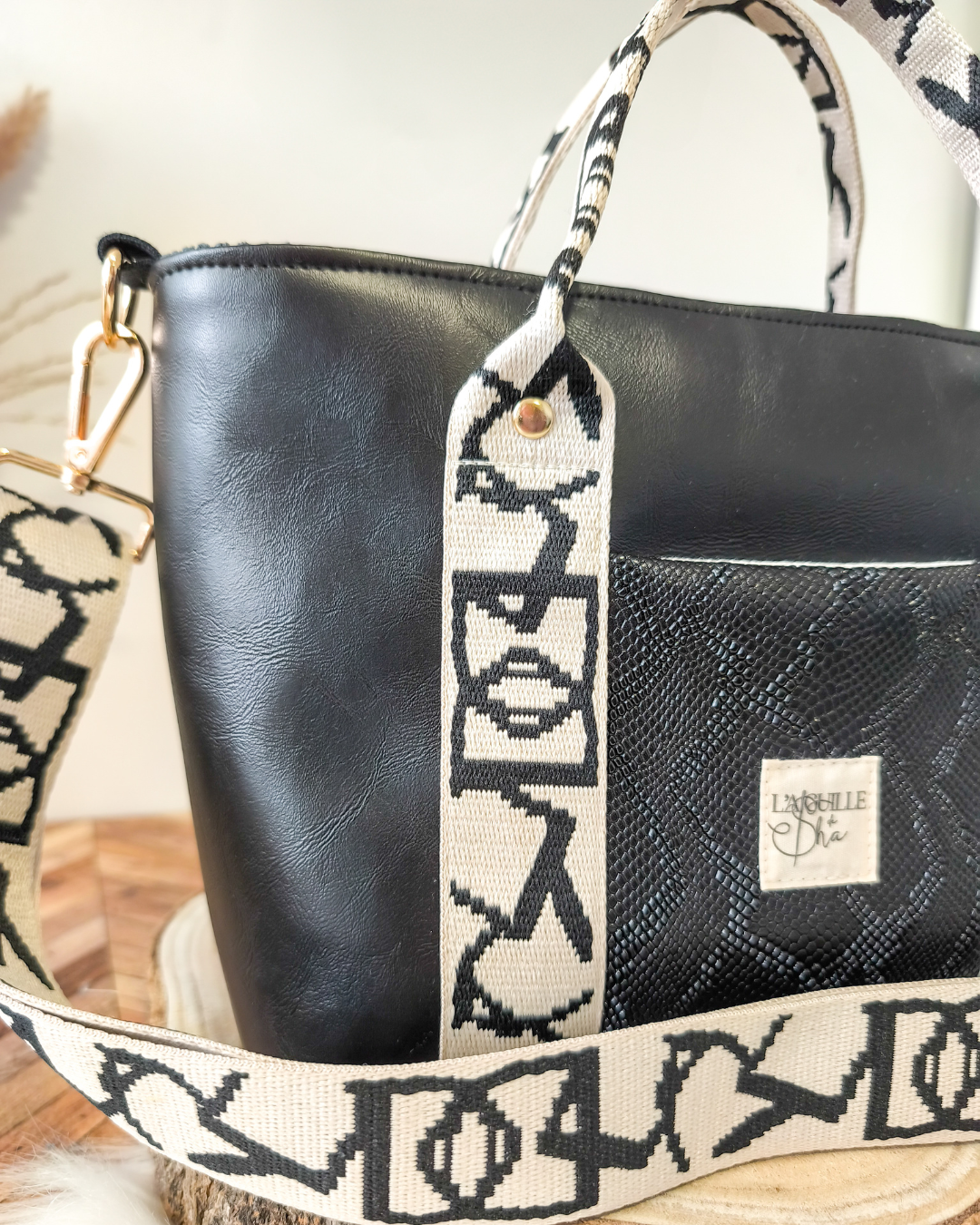 Cabas Chloé – Noir Profond