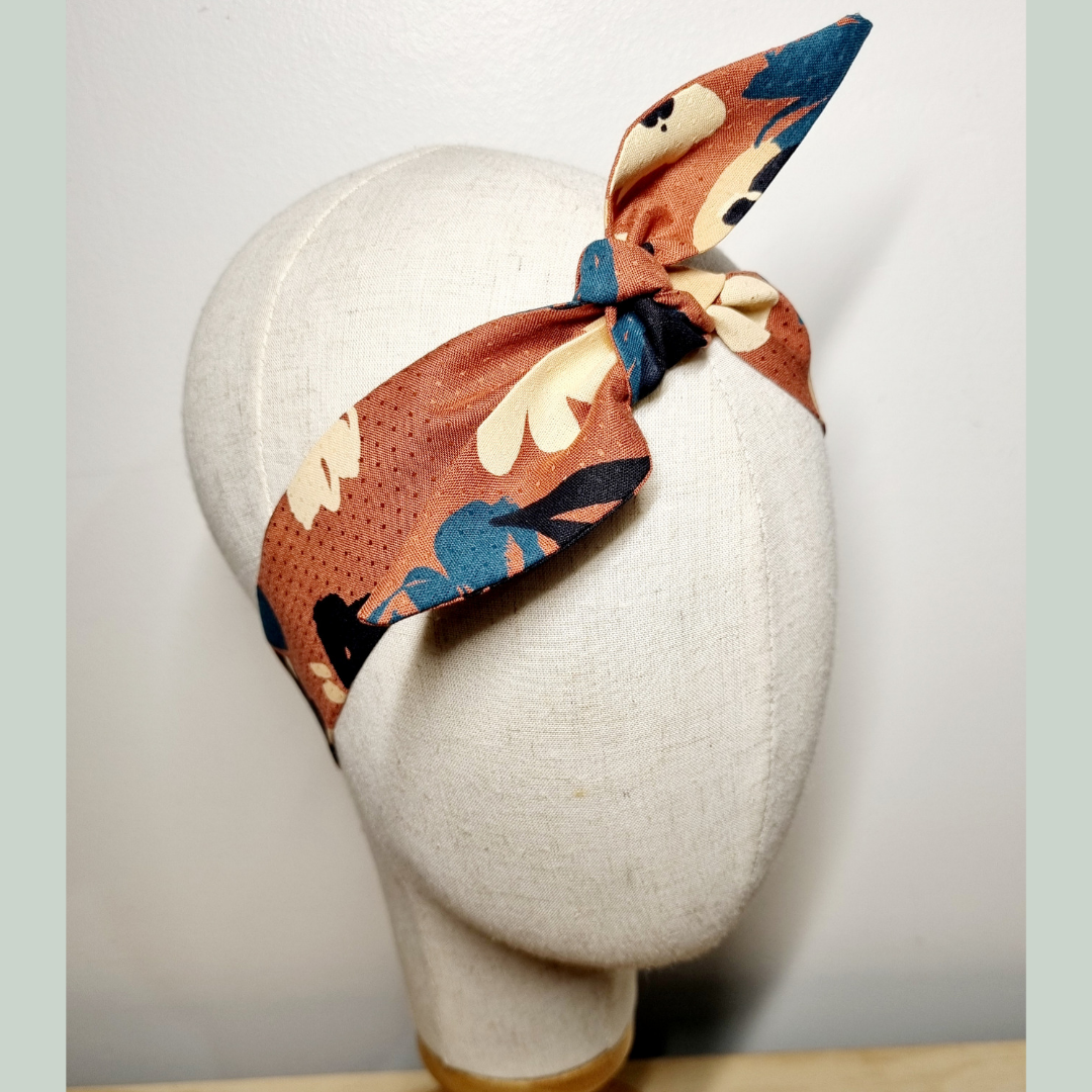 Bandeau à nouer et chouchou