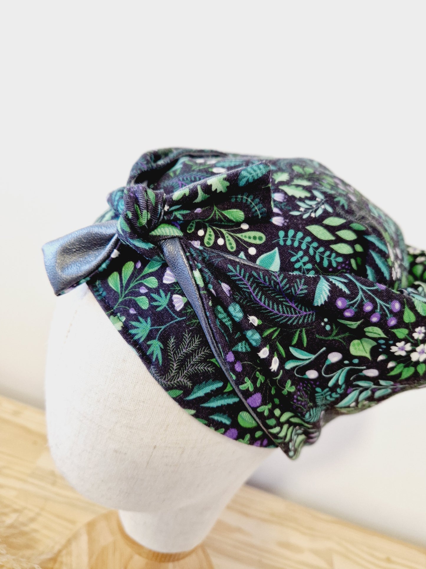 Turban imperméable et réglable 2 en 1