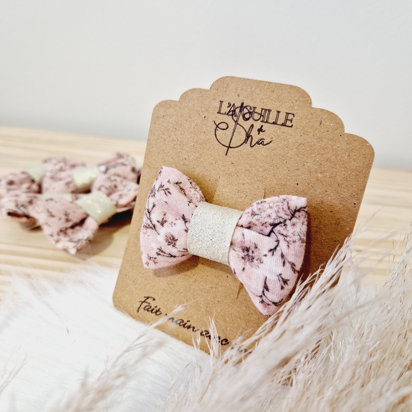 Barrettes double gaze de coton - 2 achetées, la 3ème à -30%