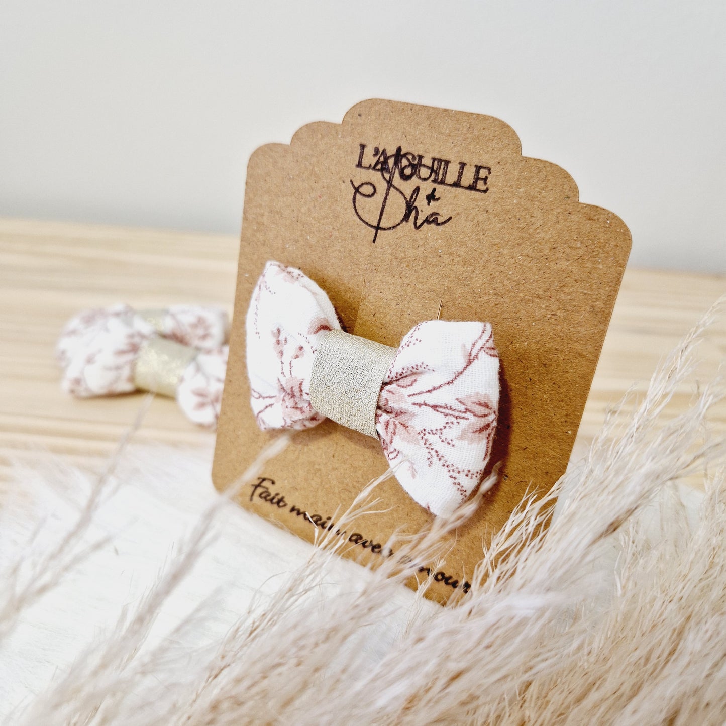 Barrettes double gaze de coton - 2 achetées, la 3ème à -30%