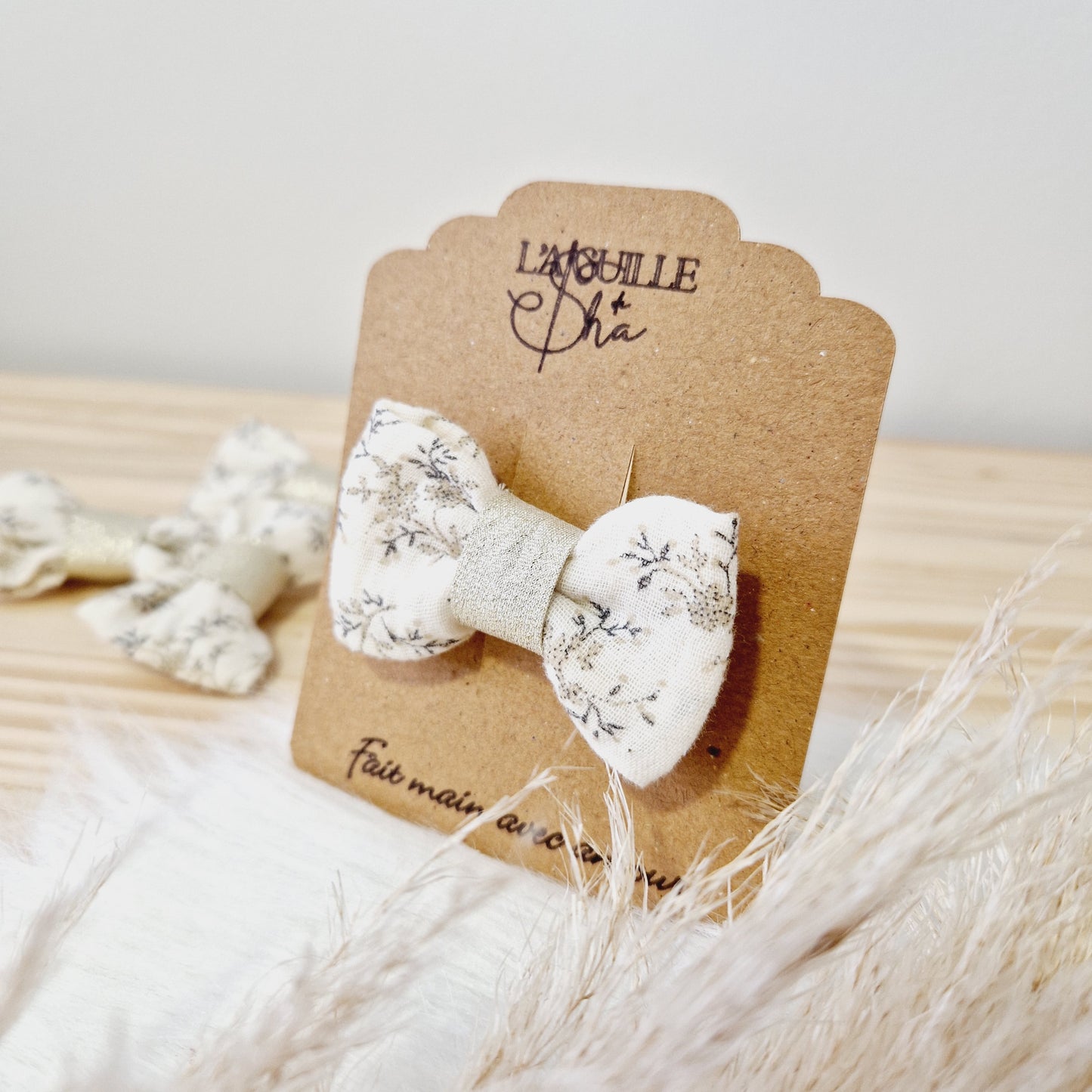Barrettes double gaze de coton - 2 achetées, la 3ème à -30%