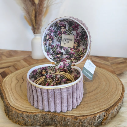 Écrin à bijoux - Modèle lilas Frida Kahlo