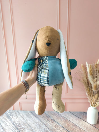 🐰 Memory Bunny – Lapin souvenir personnalisé