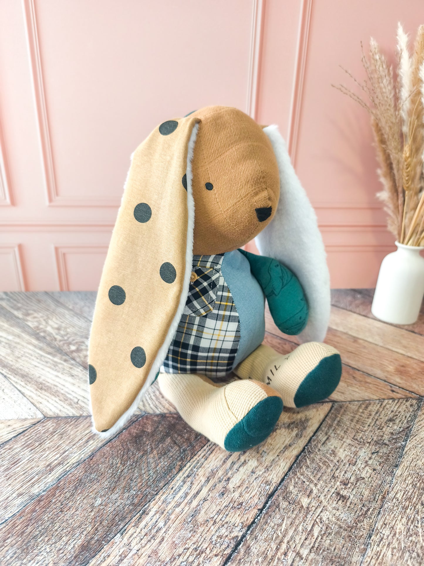 🐰 Memory Bunny – Lapin souvenir personnalisé