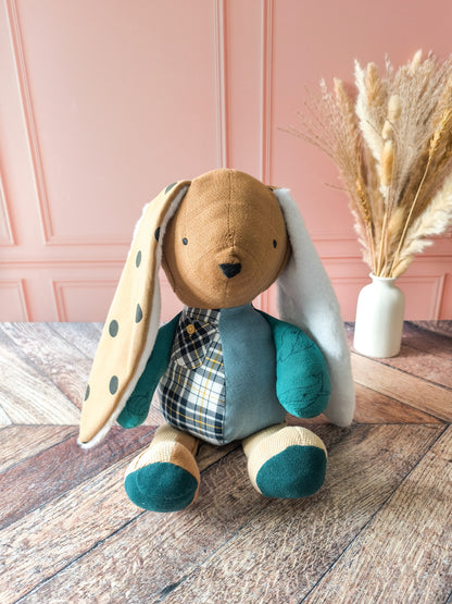 🐰 Memory Bunny – Lapin souvenir personnalisé
