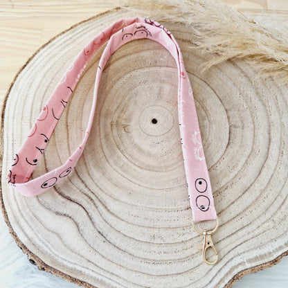 Tour de cou : Porte badge/ clés etc