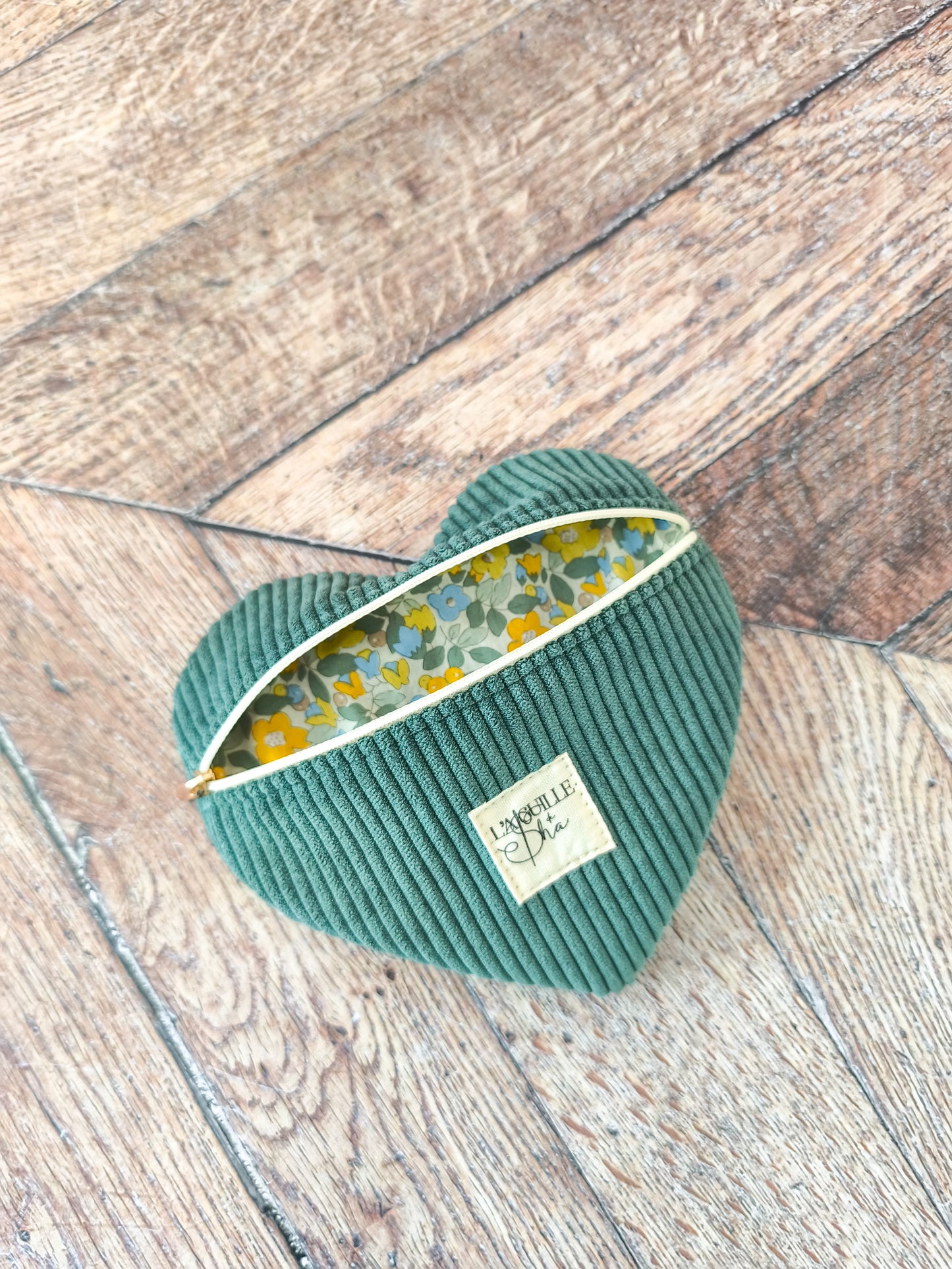 Petite trousse cœur – trousse de rangement - EN STOCK