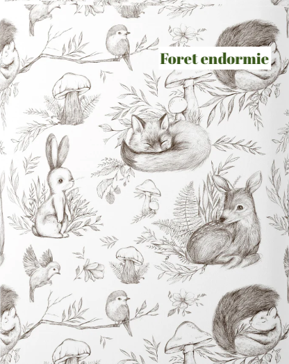 Sac bandoulière rond lapin – Version adulte personnalisable