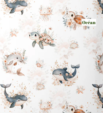 Sac bandoulière rond lapin – Version adulte personnalisable