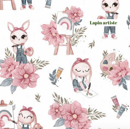 Kit complet – Sac à dos lapin 🐰 SANS PATRON