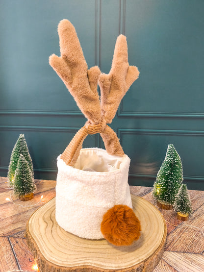 🎄 Panier Renne de Noël personnalisé