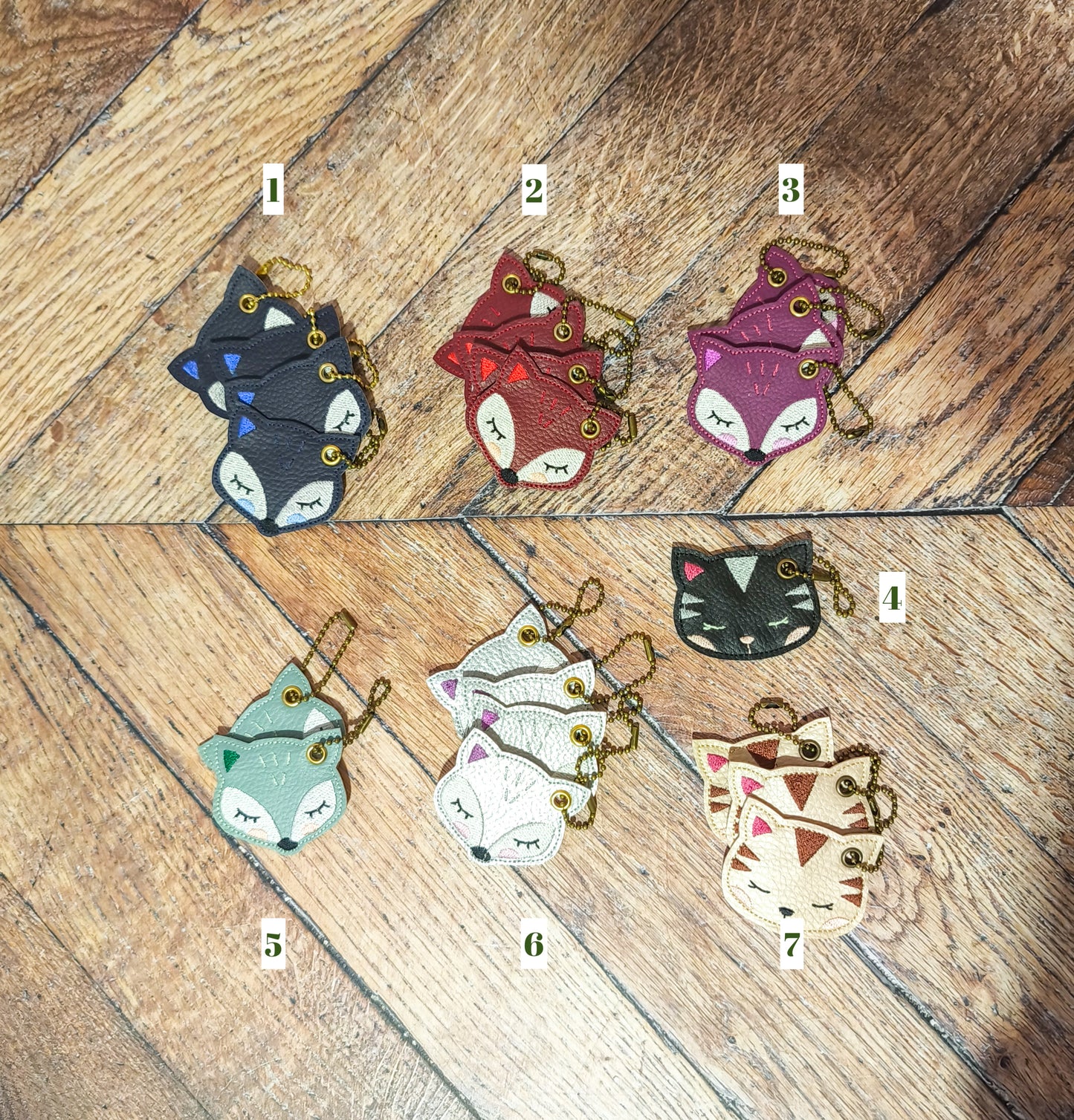 Porte clés renard / chat