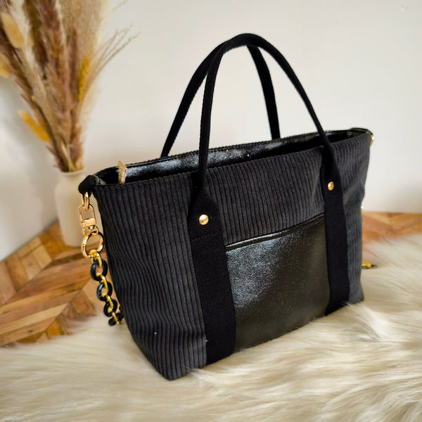 Mini cabas Chloé Noir or -  Modèle unique