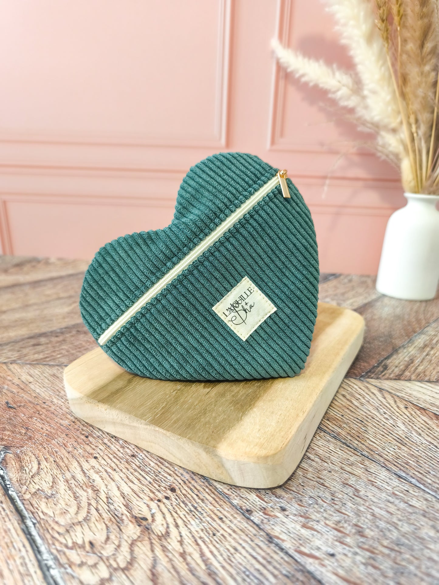 Petite trousse cœur – trousse de rangement - EN STOCK