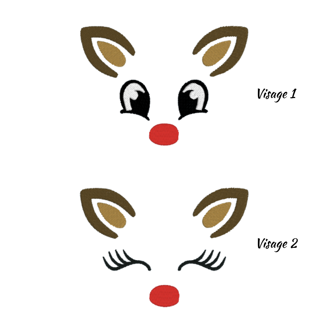 🎄 Panier Renne de Noël personnalisé