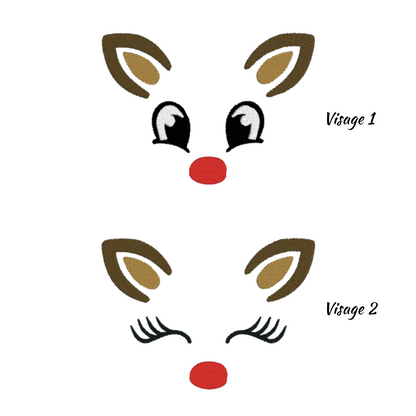 🎄 Panier Renne de Noël personnalisé