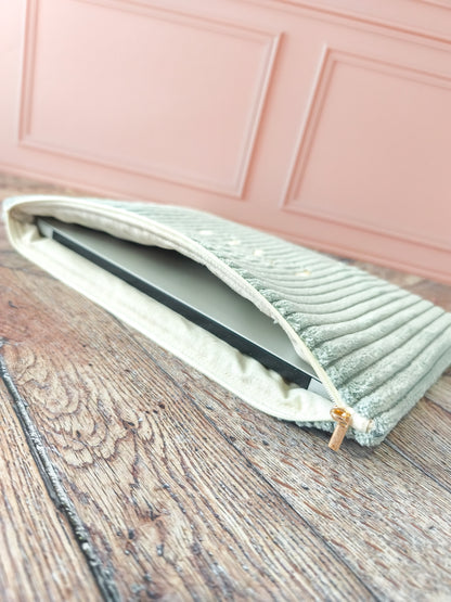 Pochette ordinateur - tablette – Housse de protection artisanale