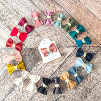 Barrettes Velours - 2 achetées, la 3ème à -30%