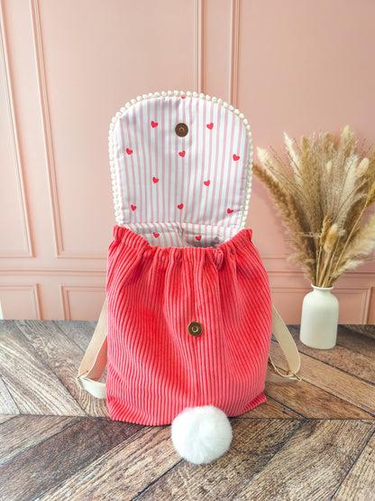 Patron PDF Sac à Dos Lapin Enfant – Tutoriel Couture + Patron A4 & A0