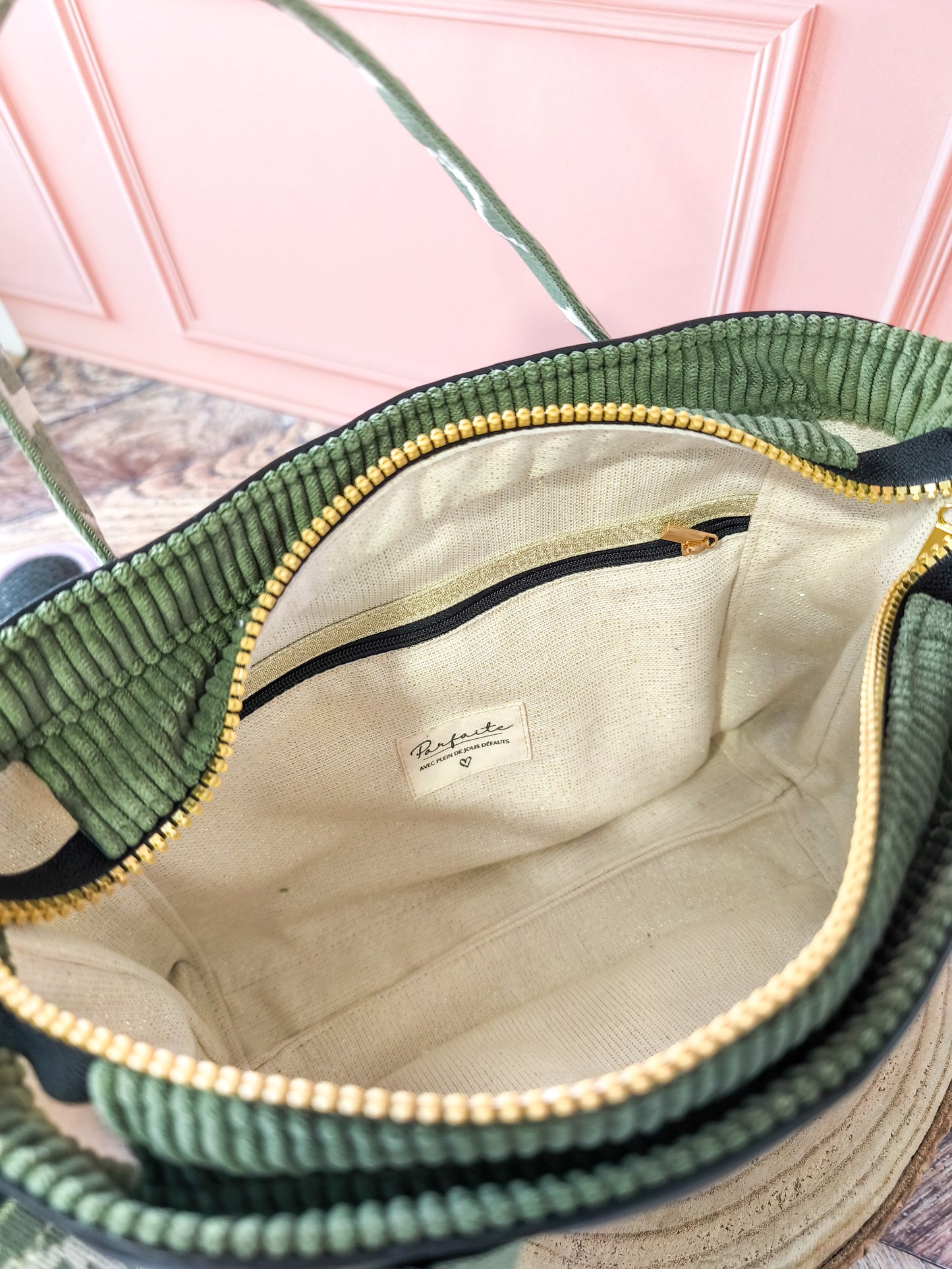 Sac Chloé - Édition Vert Sauge & Écru