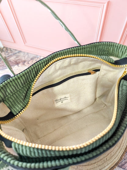 Sac Chloé - Édition Vert Sauge & Écru