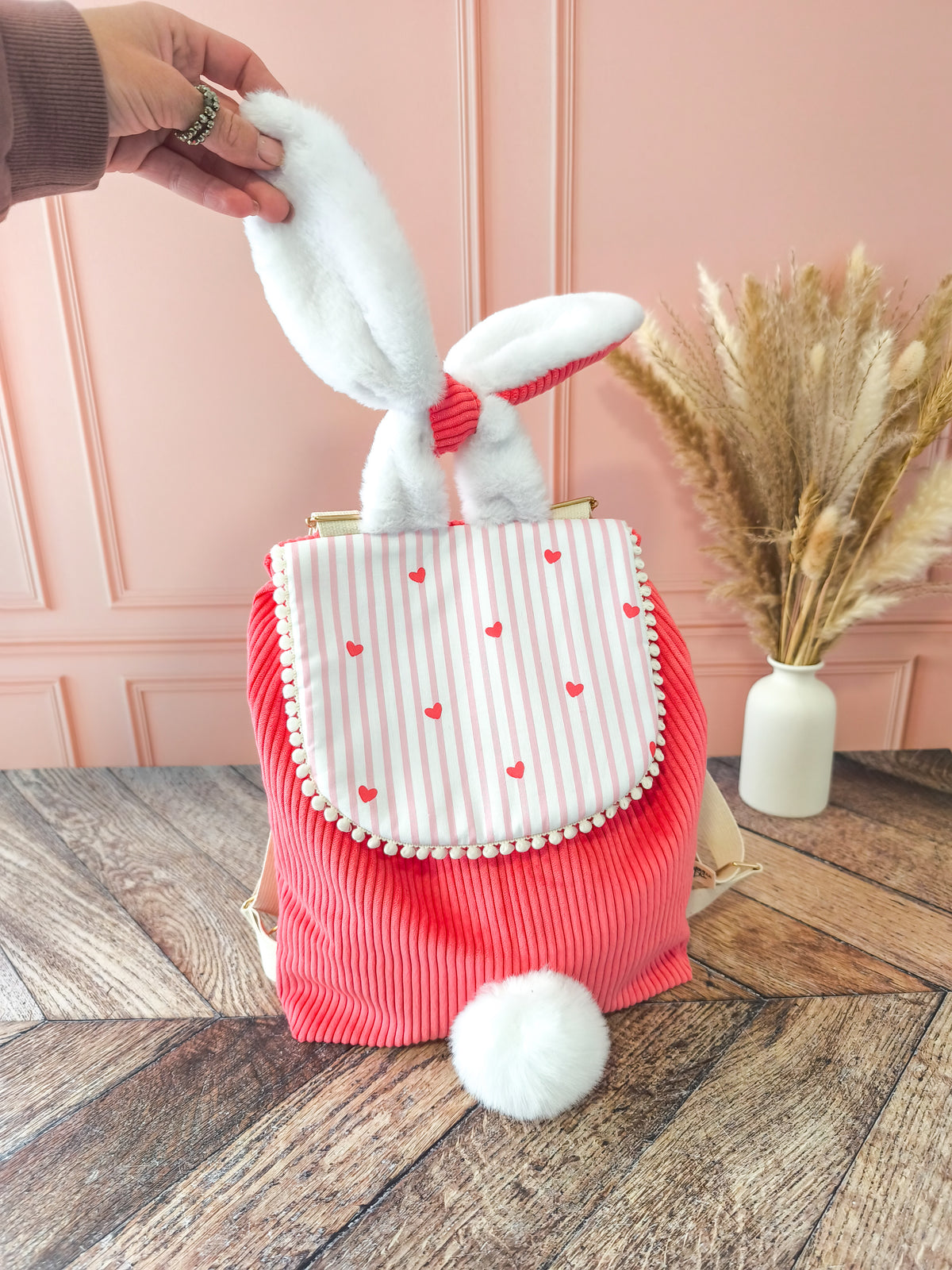Patron PDF Sac à Dos Lapin Enfant – Tutoriel Couture + Patron A4 & A0